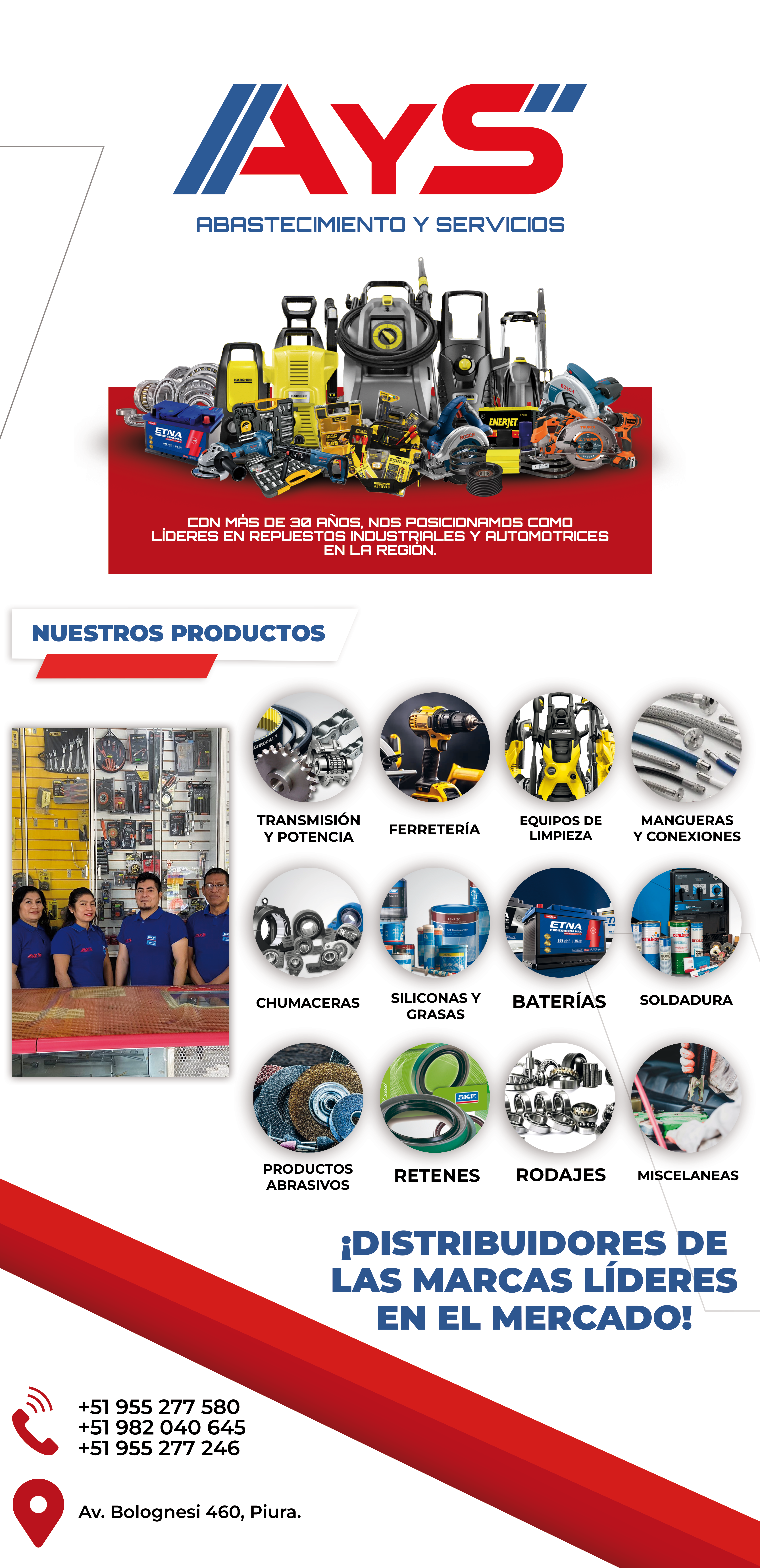 Baterías y Accesorios